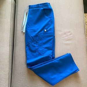Figs Royal Blue Yola Skinny Scrub Pants XSP